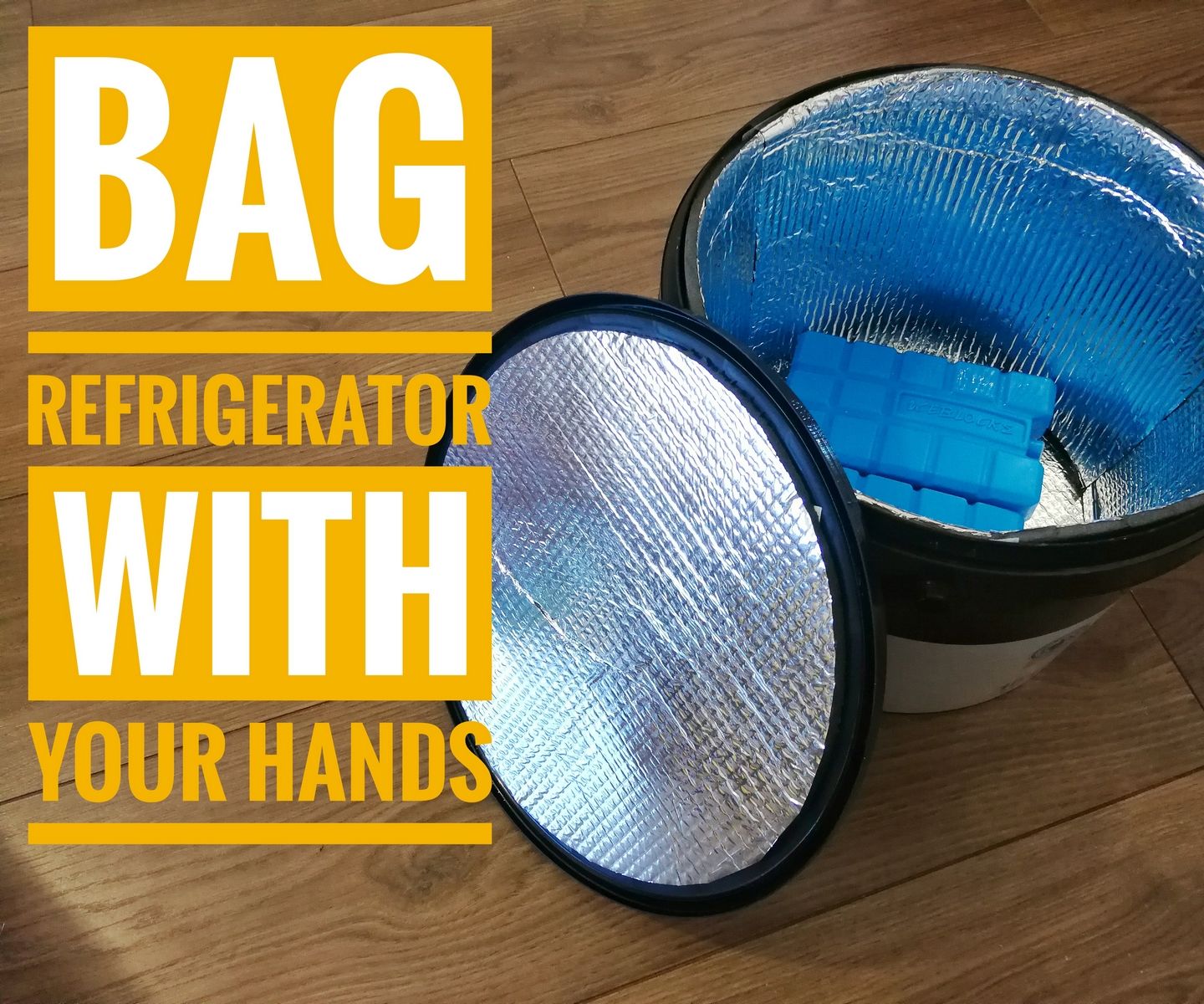 How to Make a Refrigirator Bag With Your Own Hands