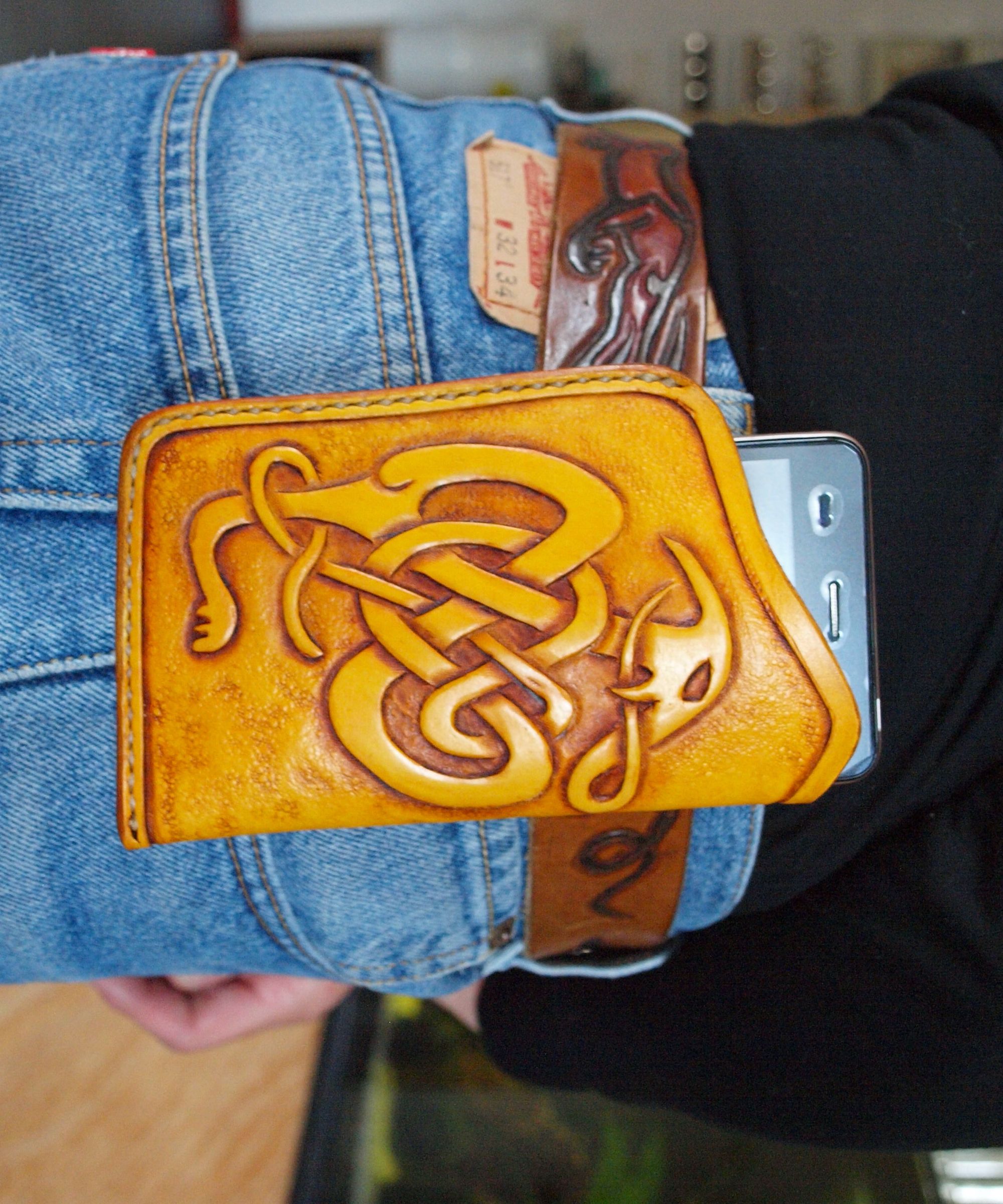 Leather Cellphone Holster