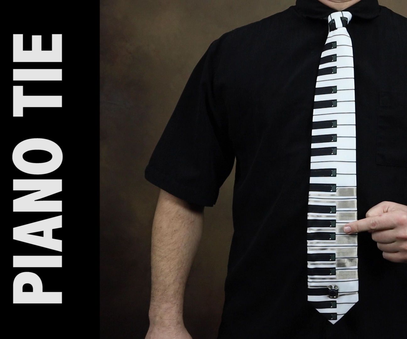 Working Piano Necktie