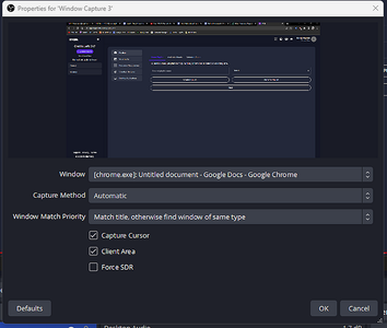 Streaming SYQEL With OBS