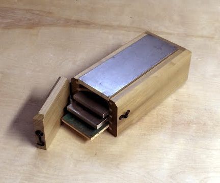 Sharpening Stone Caddy