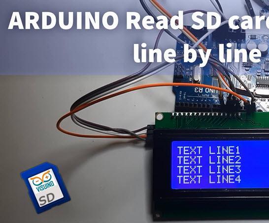 Arduino - How to Read SD Card Text File Line by Line