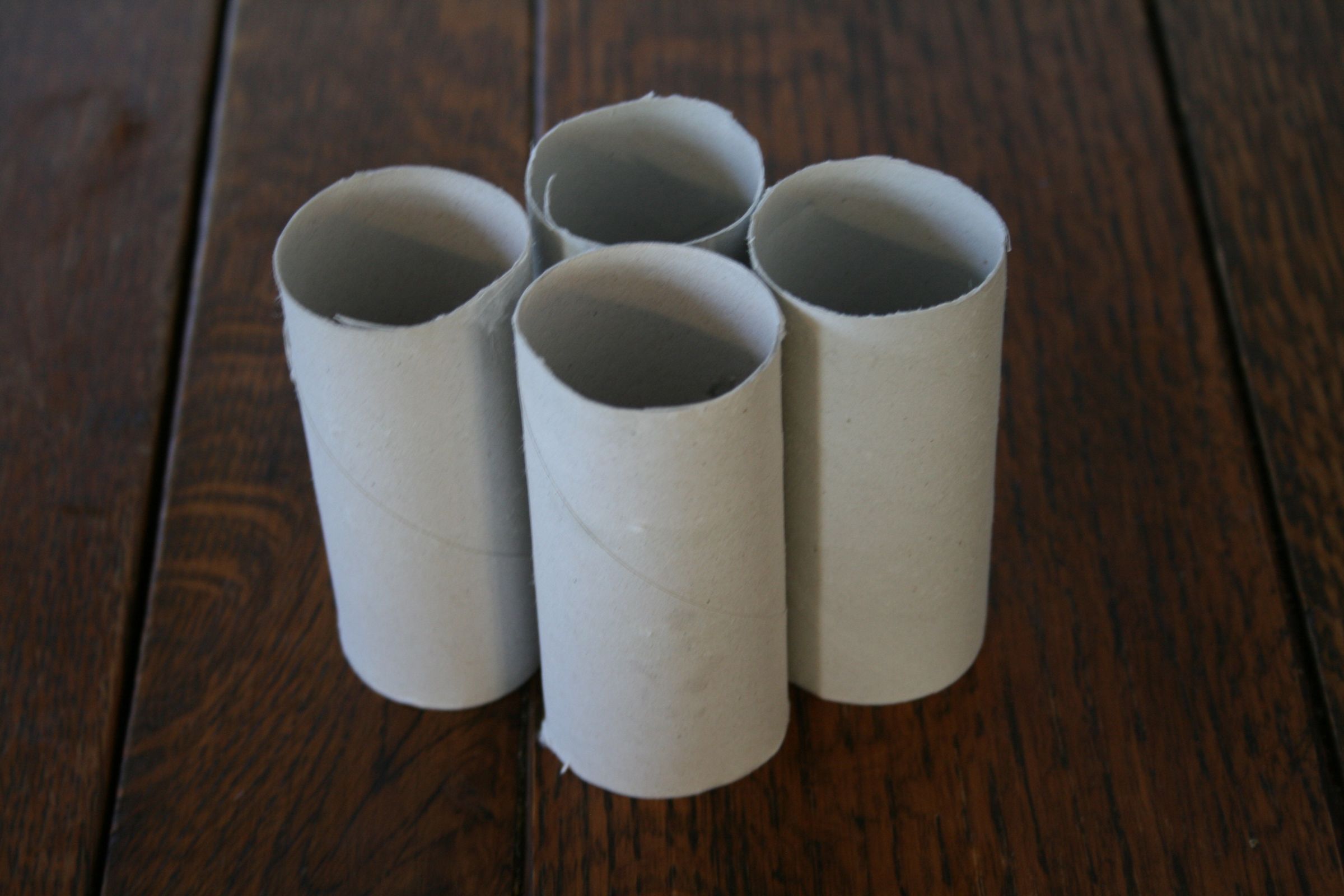 Decorative Cardboard Tube Flower 4 Steps Instructables