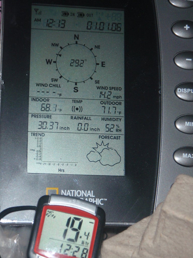 Tachometer Made From a Bicycle Speedometer (cyclocomputer) : 3 Steps ... Circuit Diagram