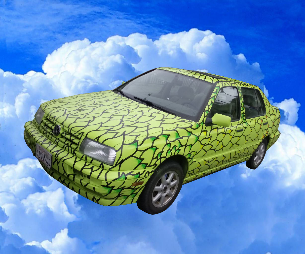 Birds of a Feather Drive Together - Paint your car into a Parrot