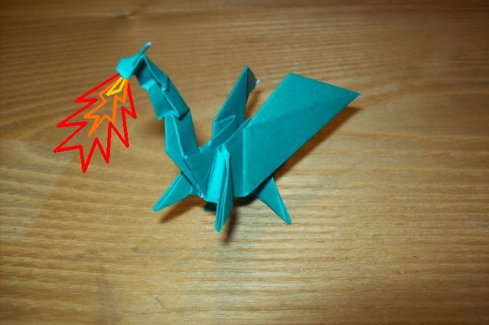 How to Fold an Origami Dragon