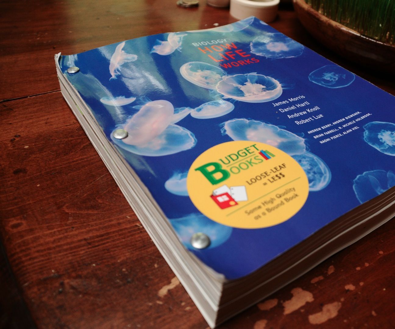 Binding a Loose-Leaf Text Book