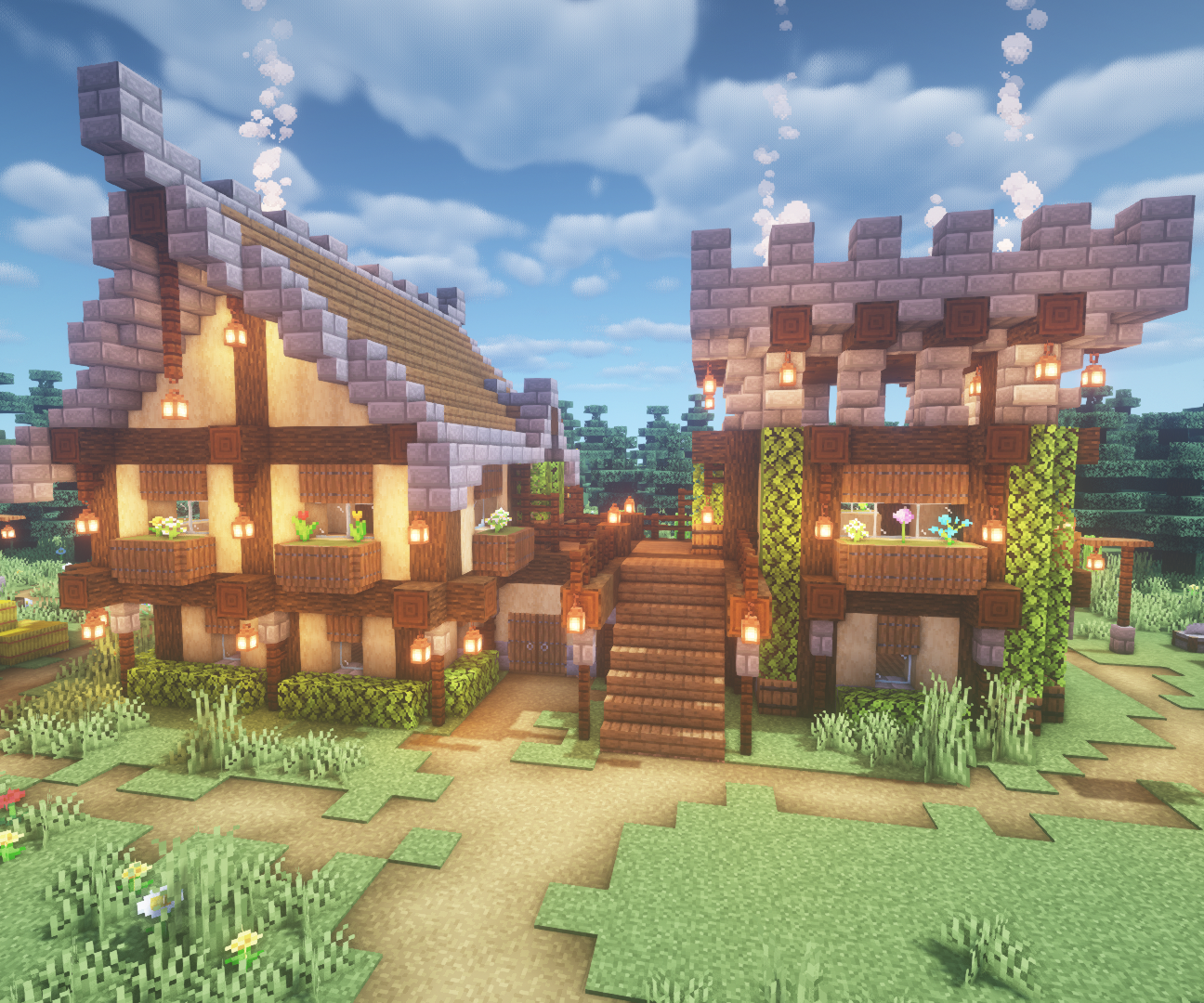 How to Build a Medieval House in Minecraft
