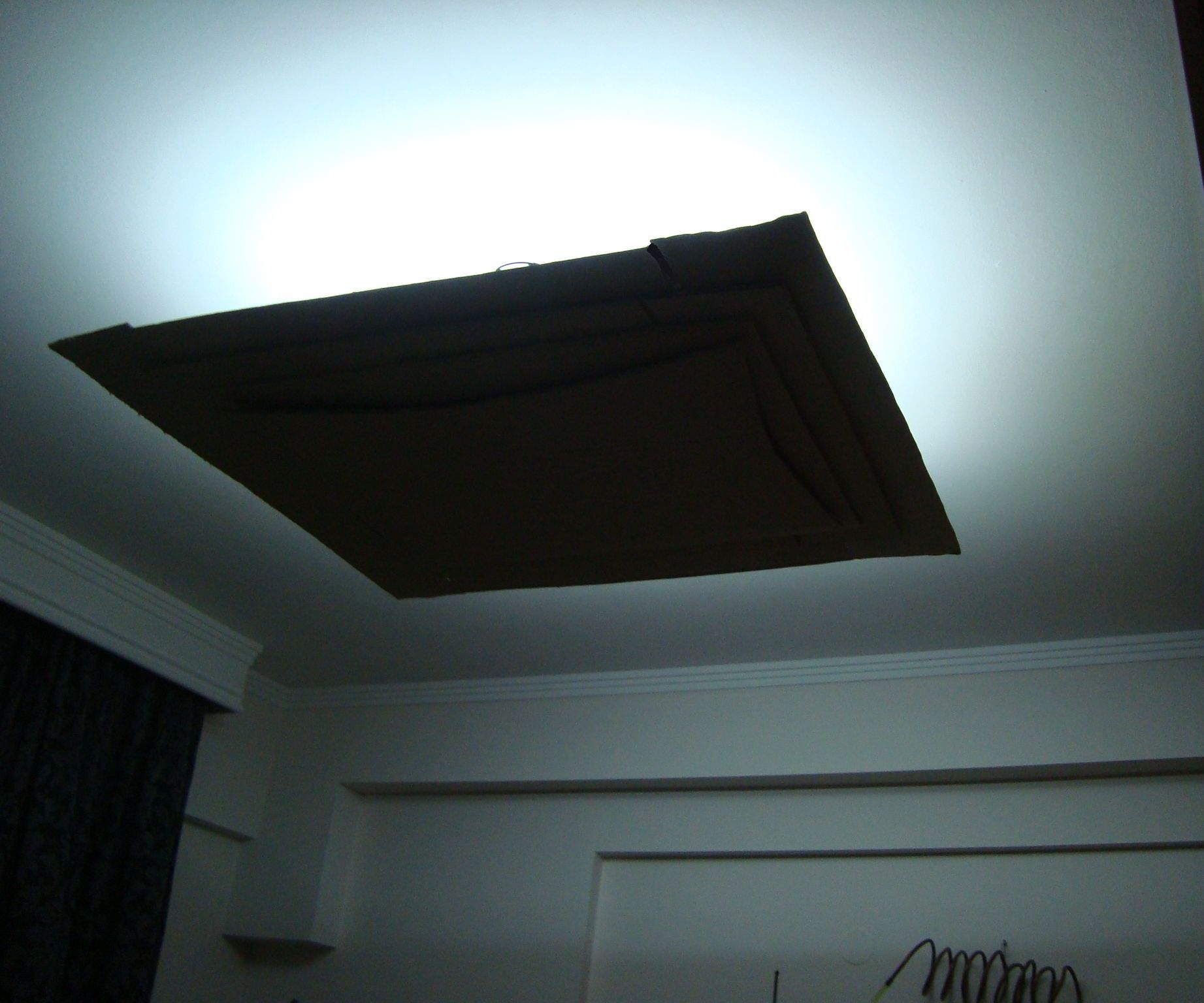 Modern LED Cardboard Ceiling Light