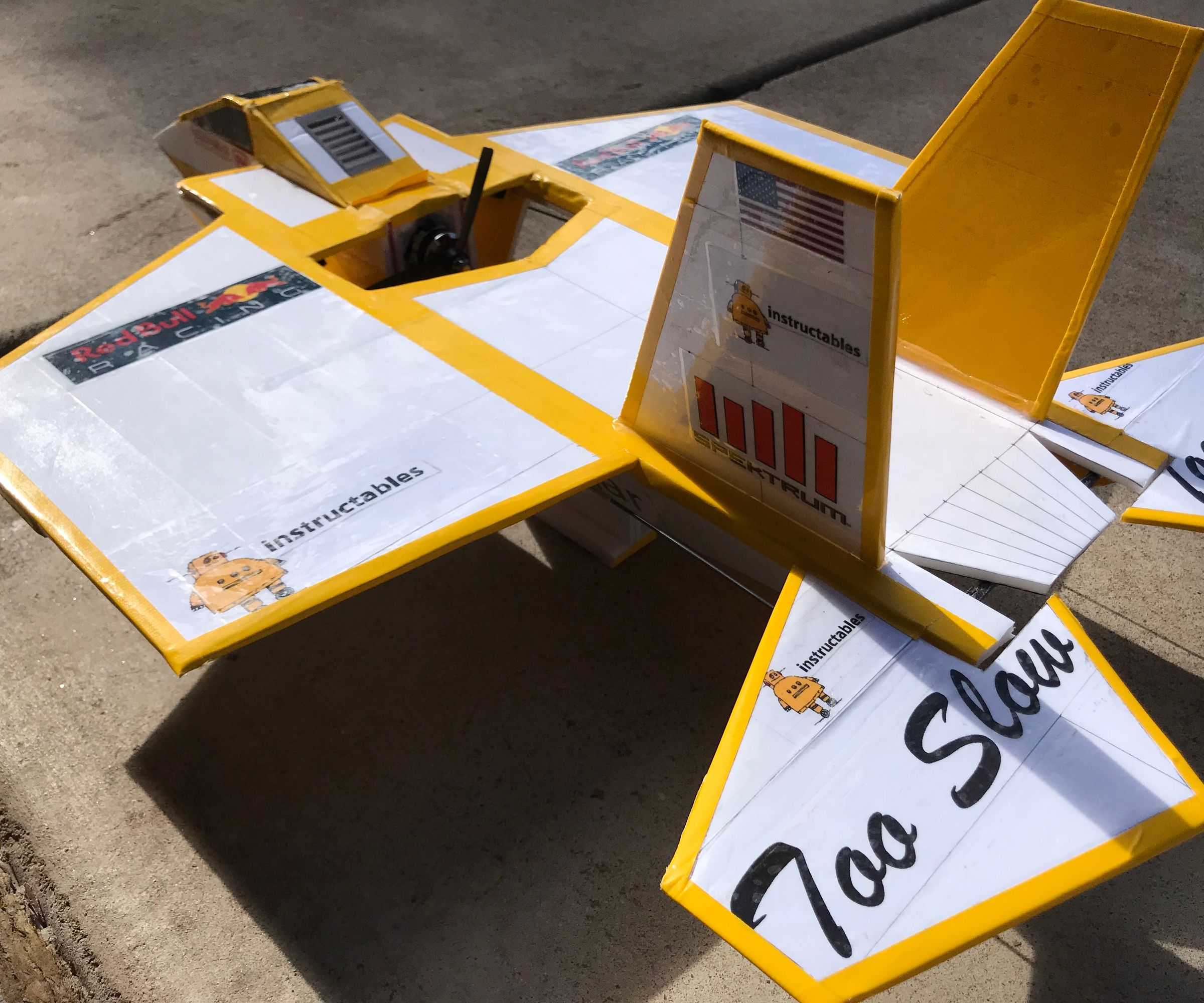 How to Make a R/C Mini F35S, Mr.K's Hangar Style, Instructable Edition.