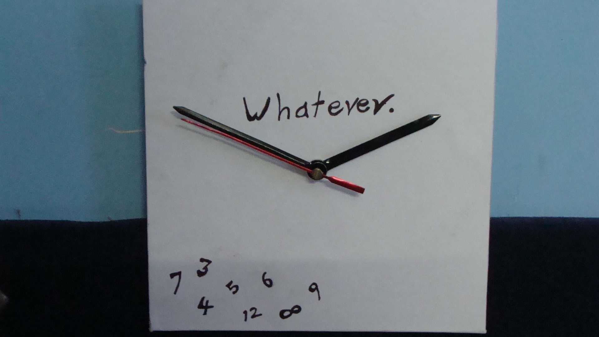 Make a Customized Clock that Runs Backwards