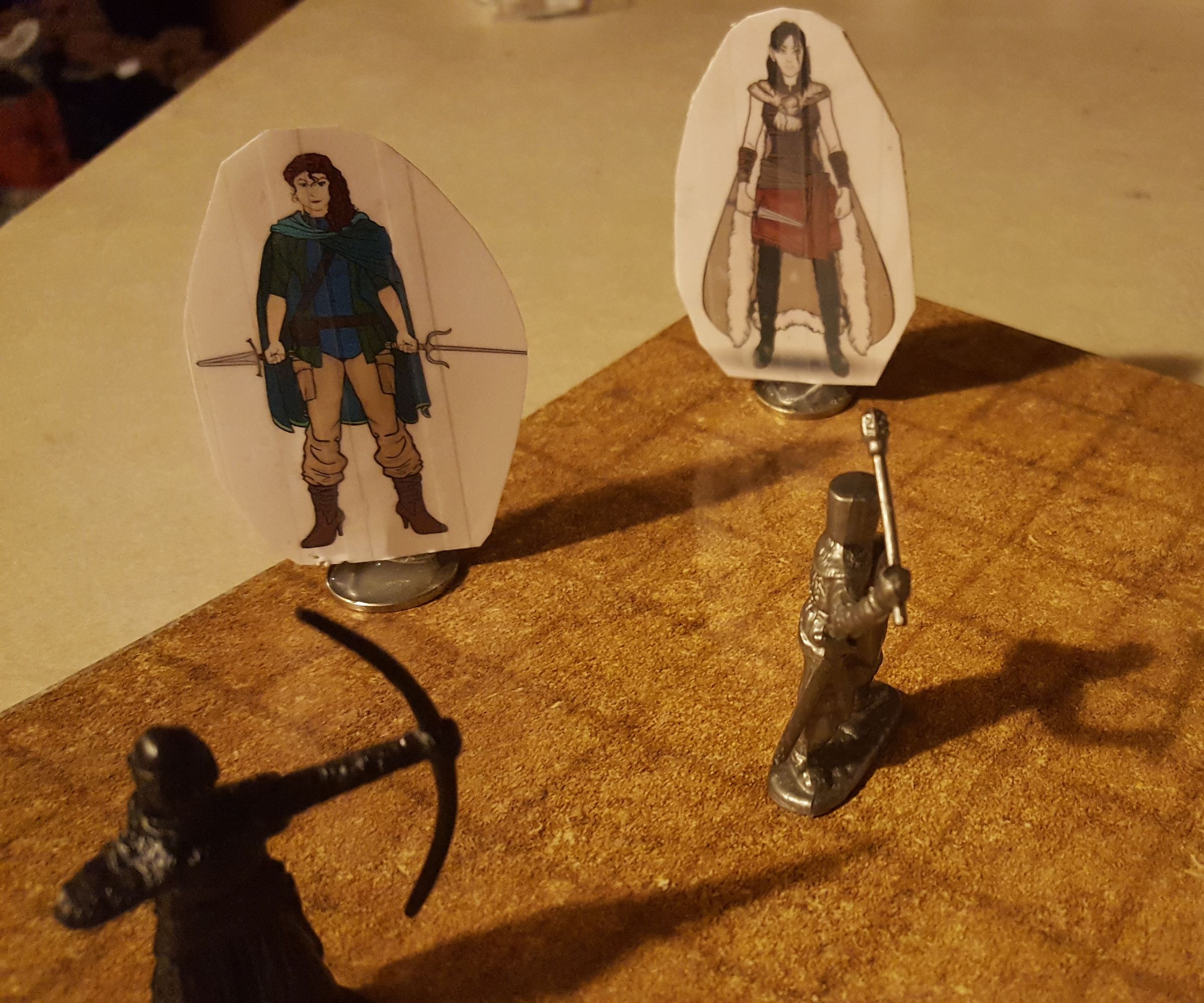 Role Play Minis on a (tiny) Budget