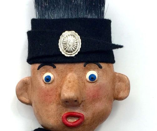 Paintbrush Character Using Activ Clay ~ Designed by Cindy Shepard