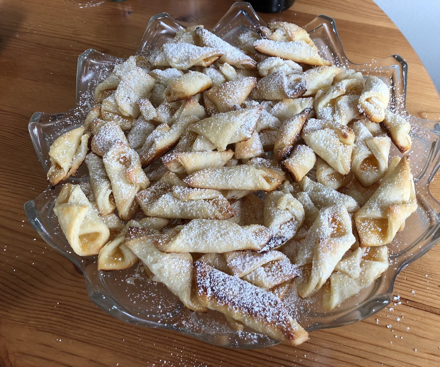 My Mom's Apricot Roll-up Cookies