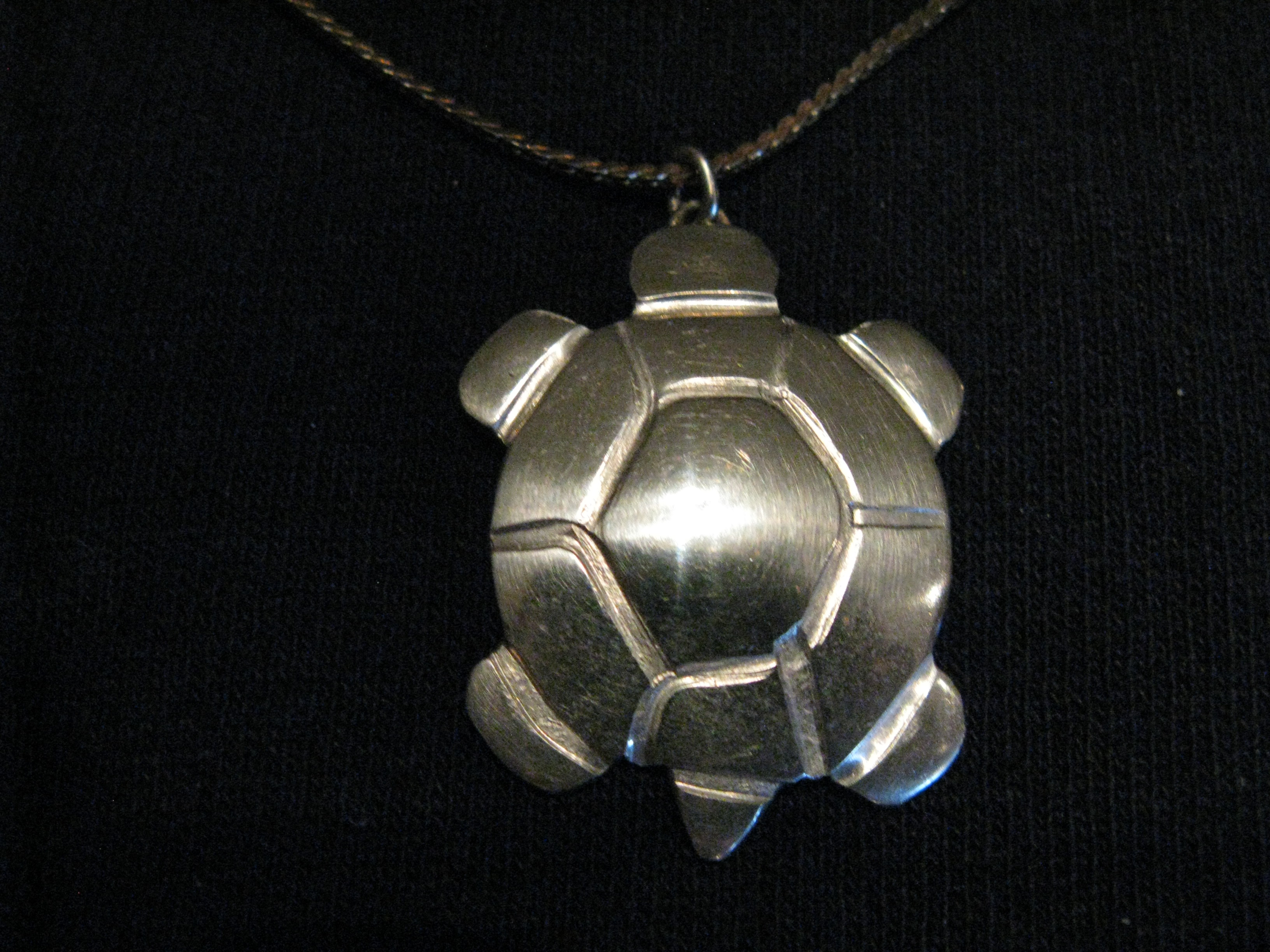Turtle Pendant From a Nickel
