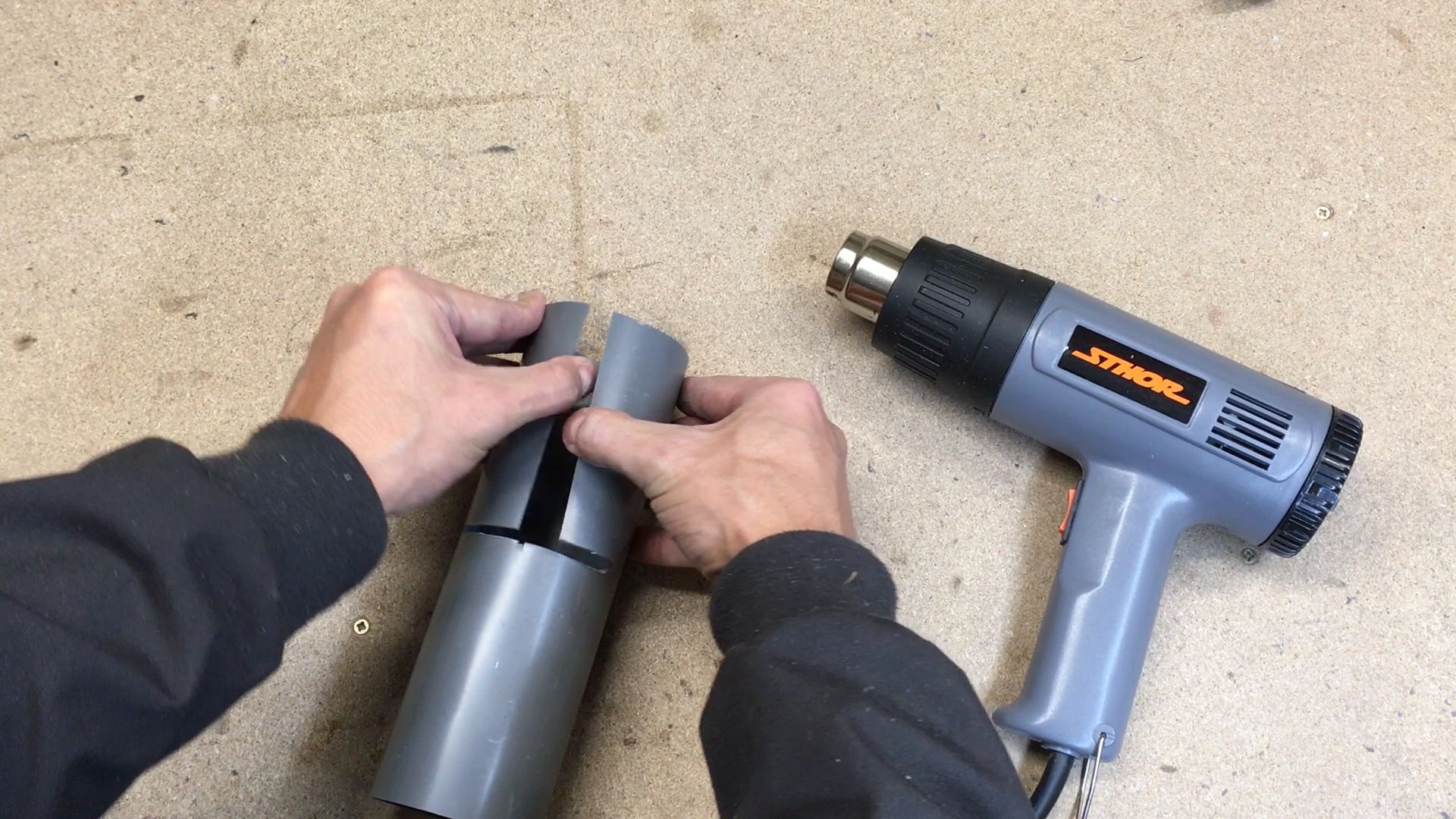 How to Make Cordless Driver Holder From PVC Pipe : 5 Steps (with ...