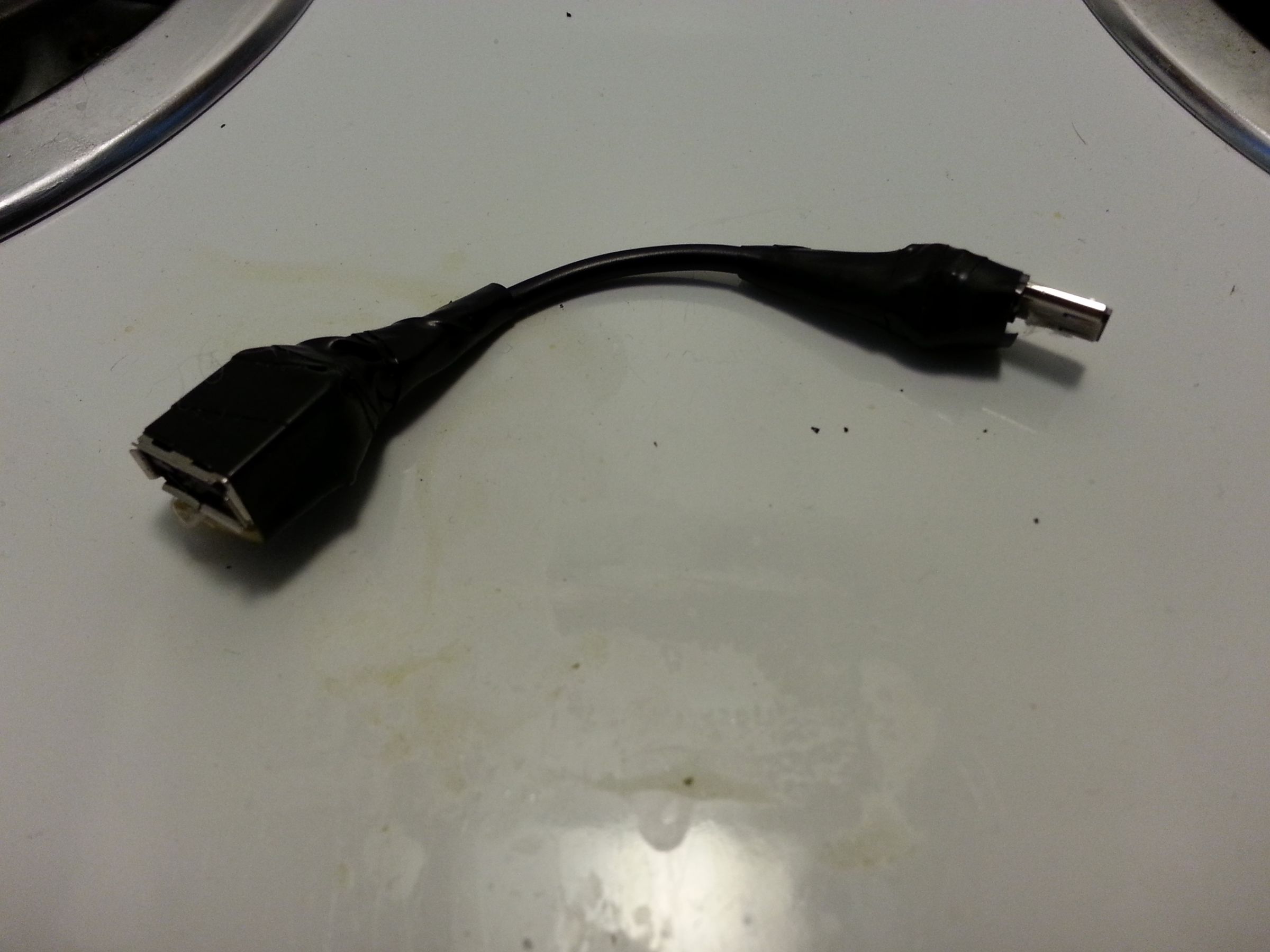 Make a USB OTG Host Cable. the Easy Way! 4 Steps Instructables