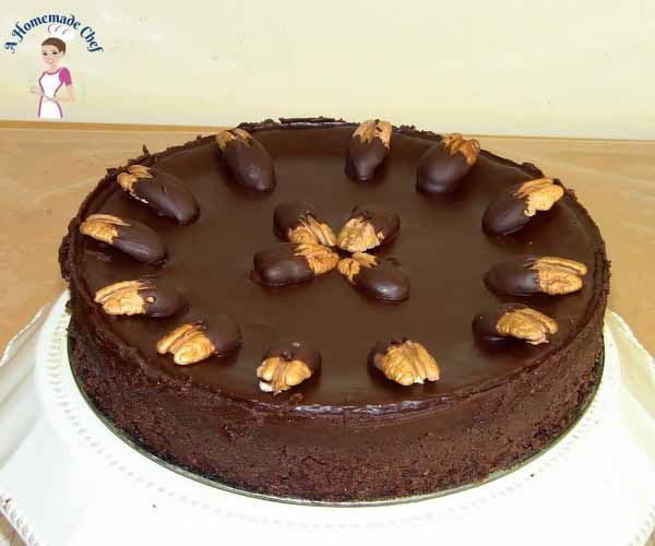 Chocolate Pecan Cake (flourless Chocolate Cake)