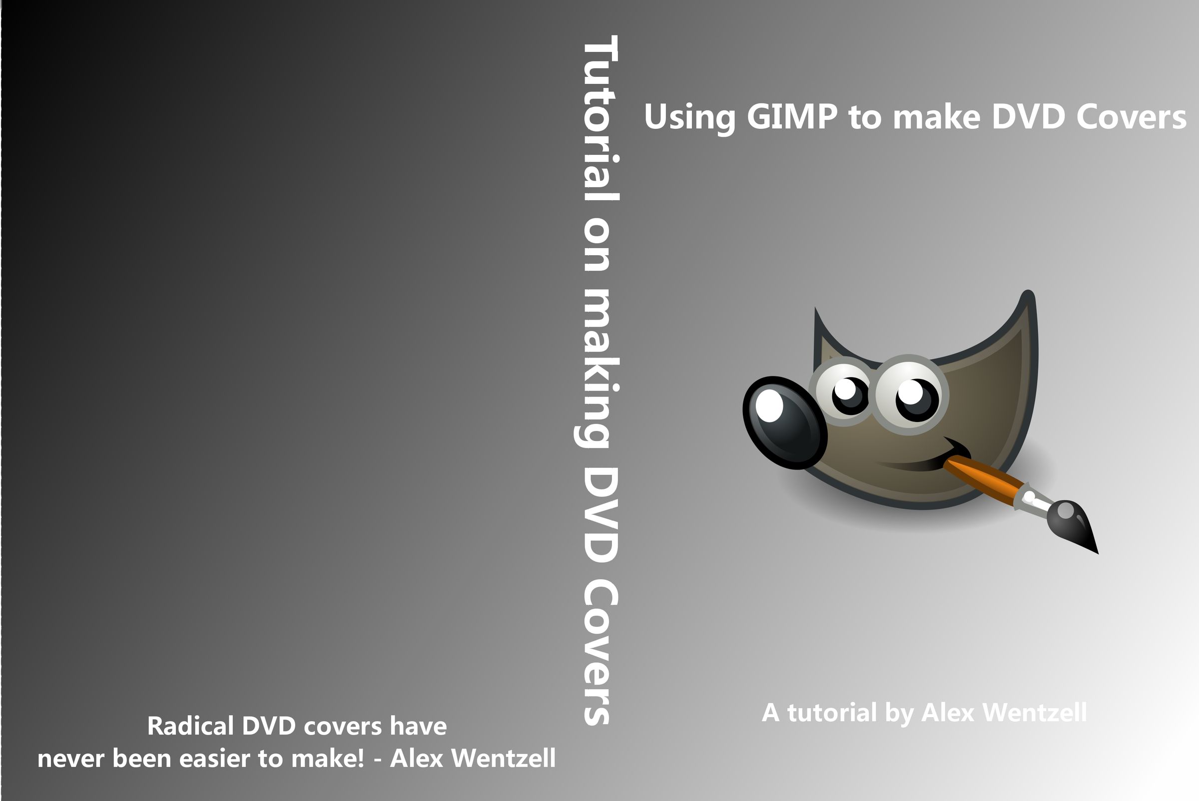 Making a DVD Cover using GIMP