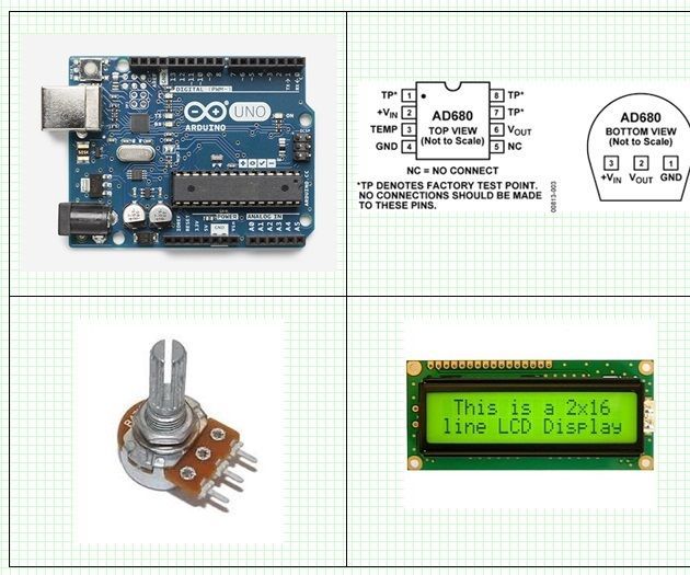 Arduino - 10 Ohm -- 1000 K Ohm – User Selectable Ohm Meter