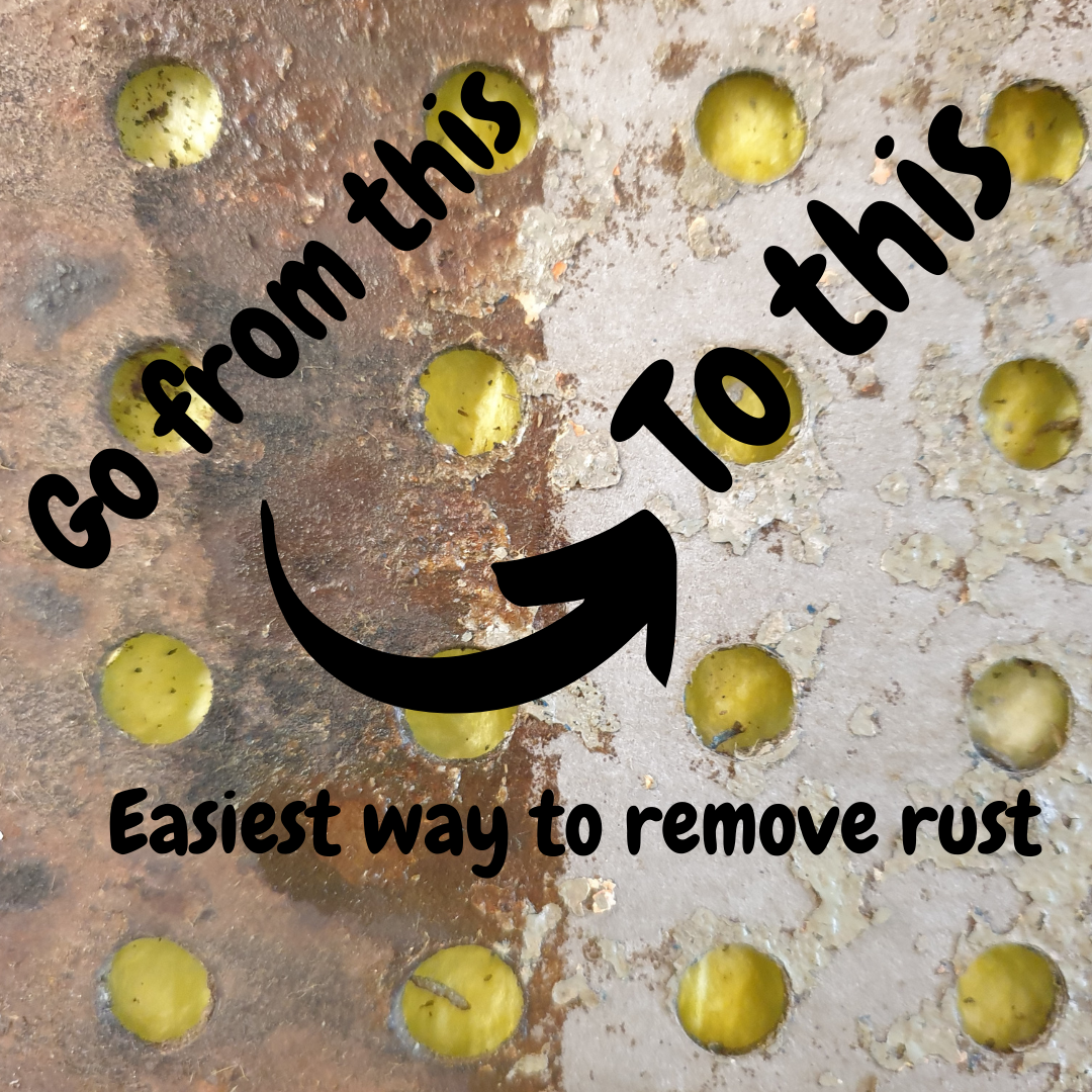 Get Rid of Rust Completely and Easily in 5 Min 4 Steps Instructables