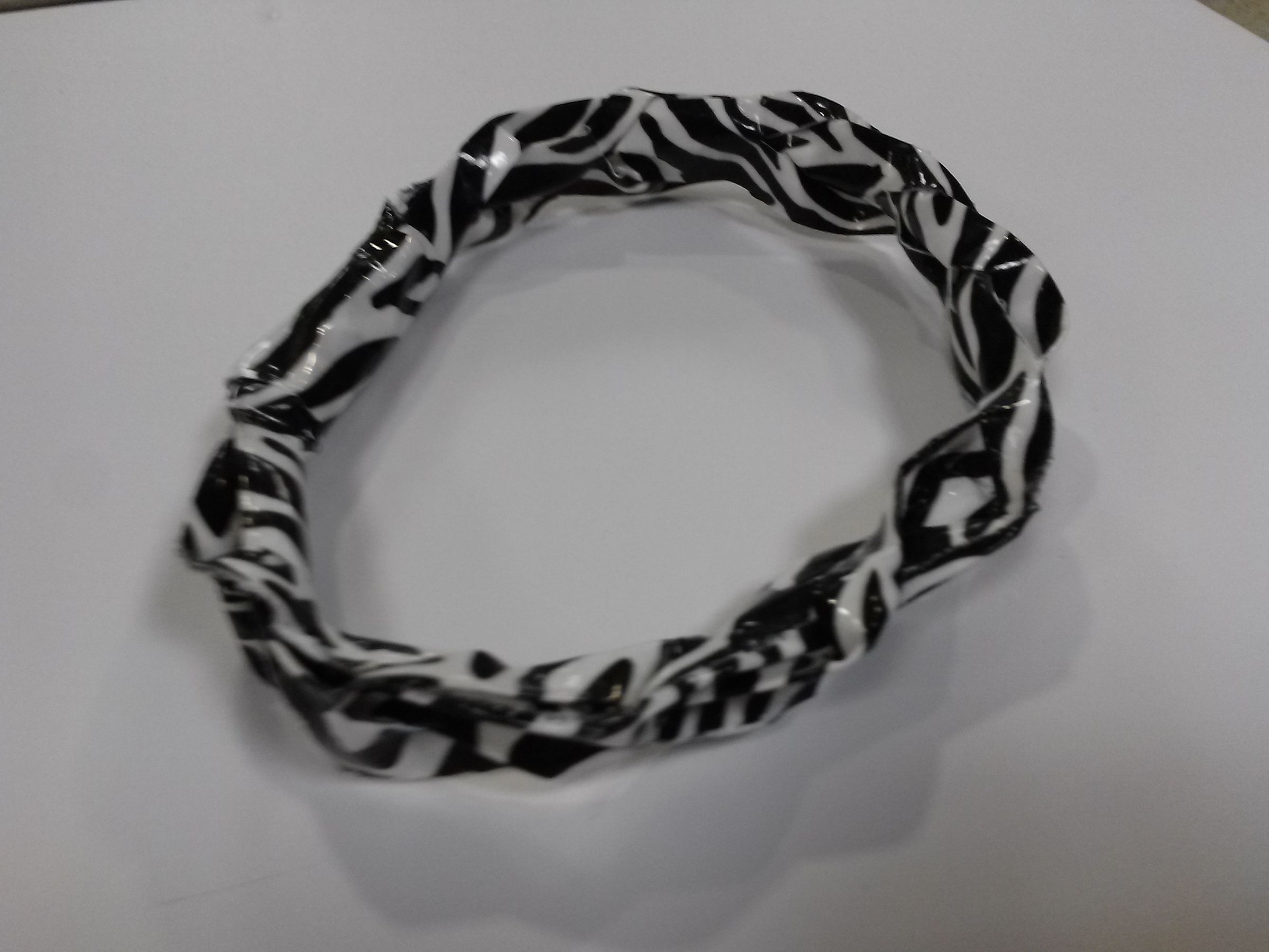 Braided (looking) Duct Tape Bracelet 6 Steps Instructables