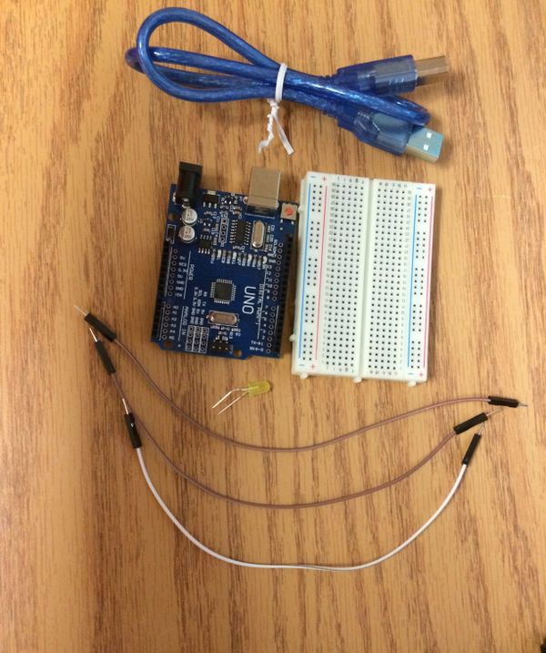 How to Make a Single LED Blink Using an Arduino Uno Board