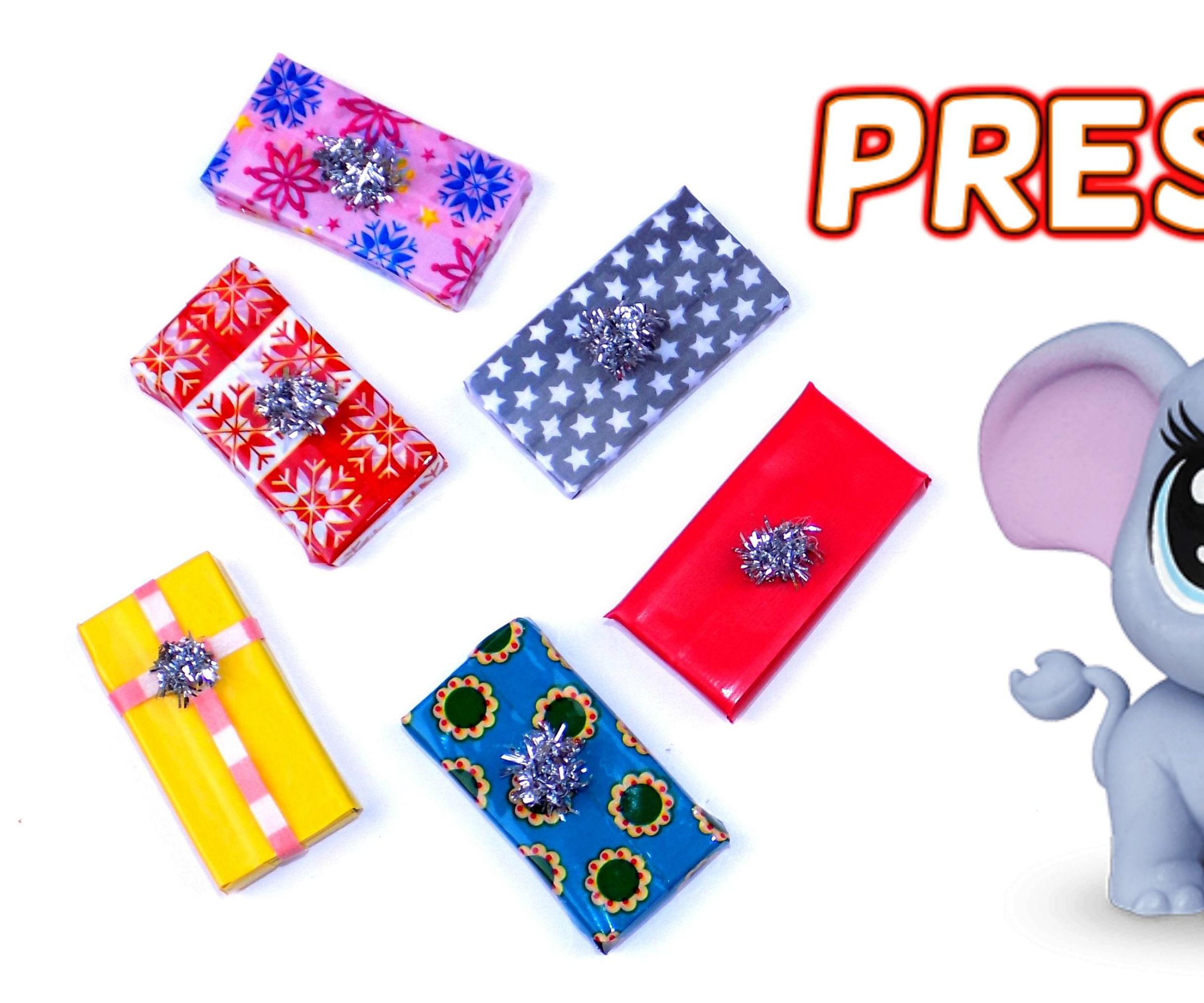 Diy Miniature Presents Gifts