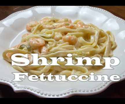 Shrimp Fettuccine (Cajun Recipe)