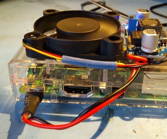 Raspberry Pi Power & Cooling Mods