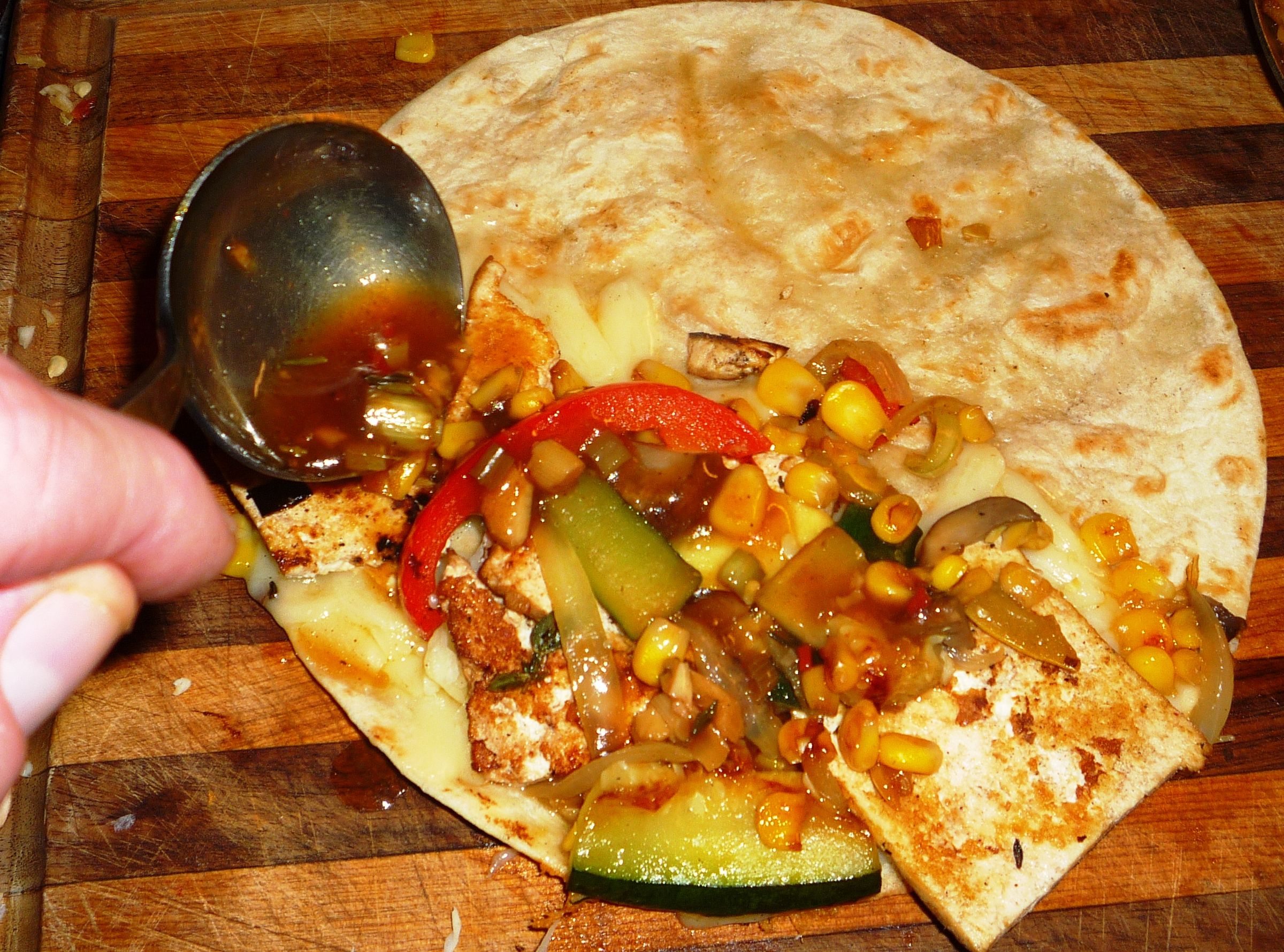 Jamaican Jerk Tofu QuesadillaThe Jerkadilla! 7 Steps (with Pictures