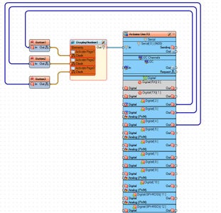 Using Three Buttons - in Visuino Add & Connect Components