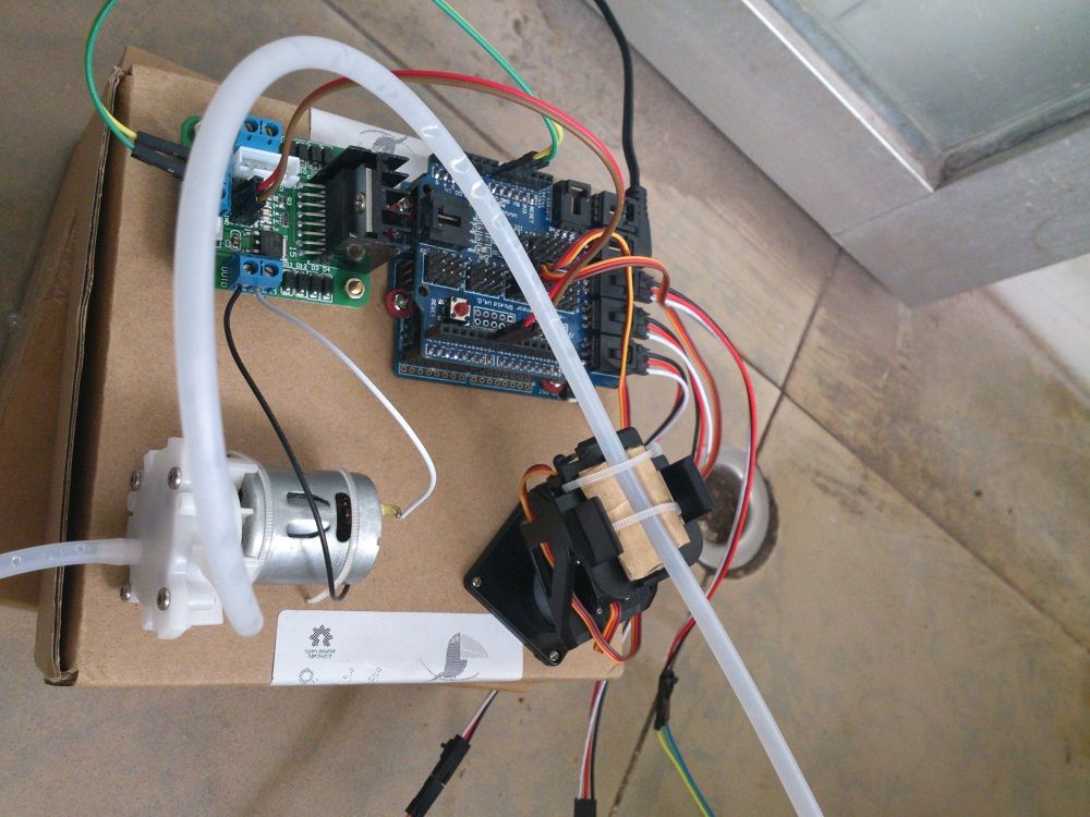 Arduino Automatic Watering System for Plants Sprinkler