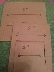 Cut the Tulle Strips to Length