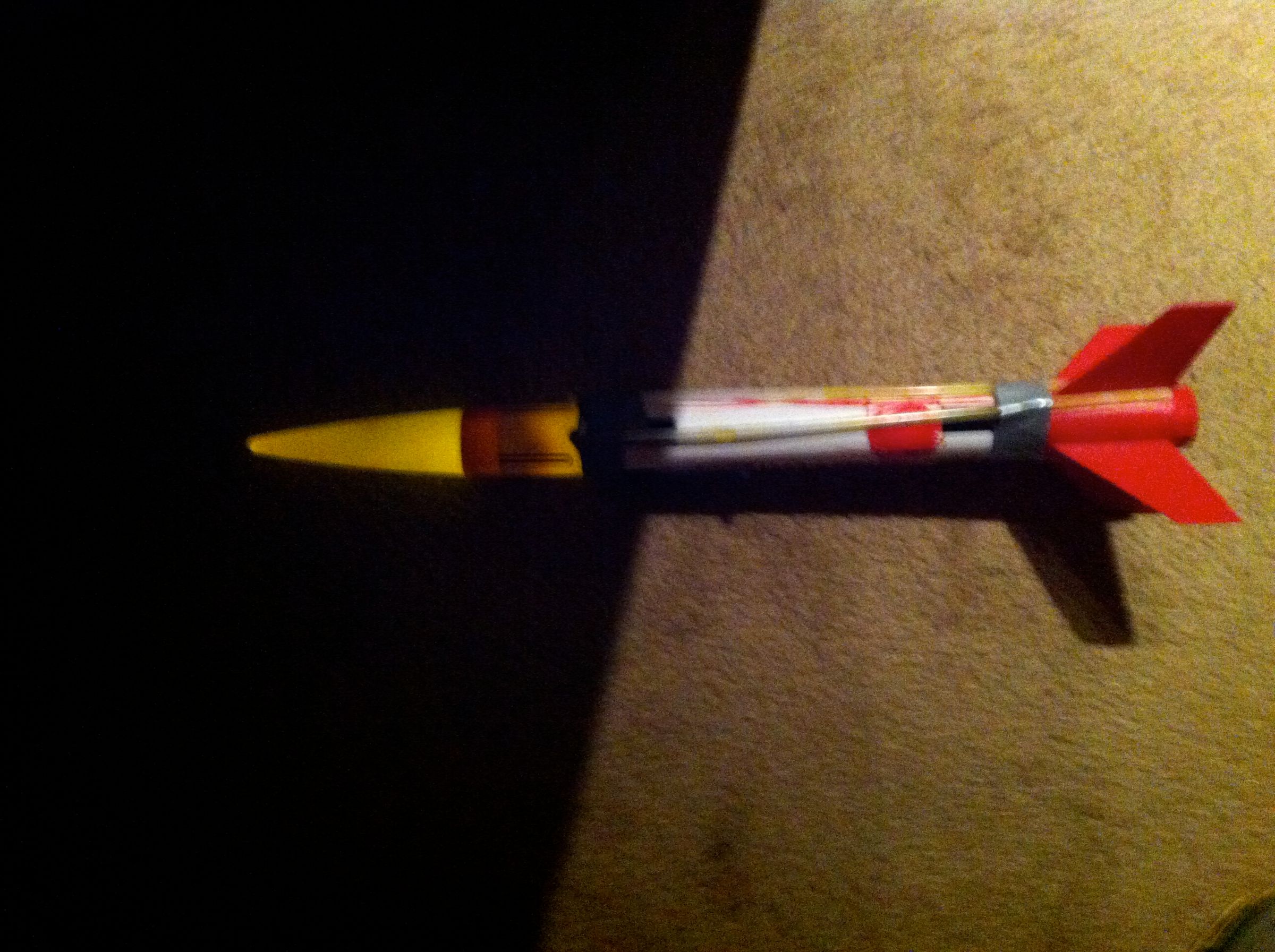 How To Make A Glow-In-The-Dark/Light Up Rocket