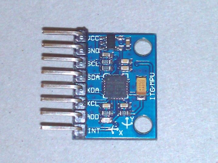 MPU6050: Arduino 6 Axis Accelerometer + Gyro - GY 521 Test & 3D ...