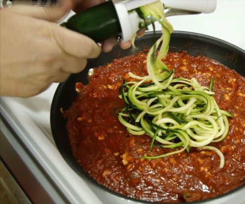 How to Cook Zoodles and Red Sauce