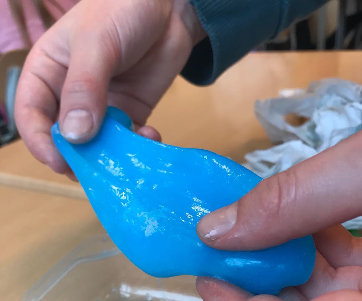 Cool Blue Slime by Olivier and Sydney