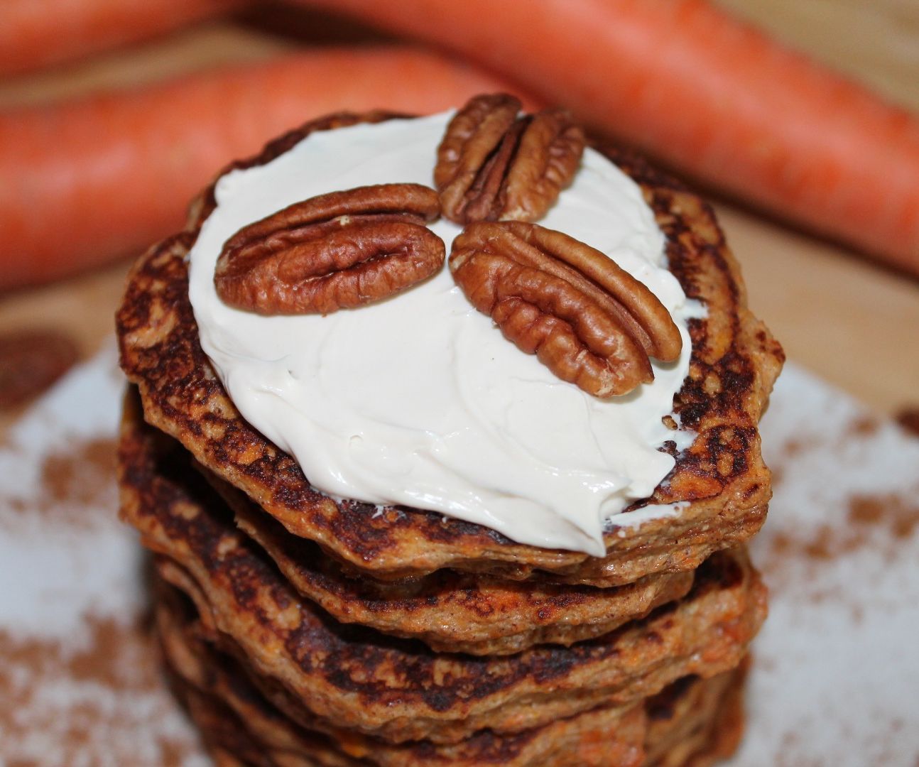 Carrot Cake Pancakes