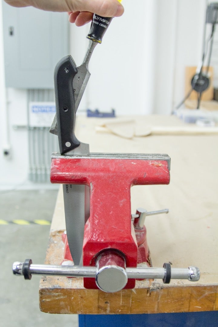 Remove Handles From Knives