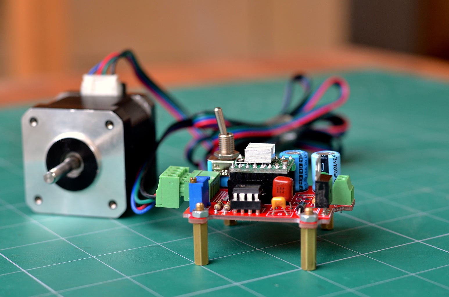 DIY Stepper Motor Controller : 6 Steps (with Pictures) Circuit Diagram