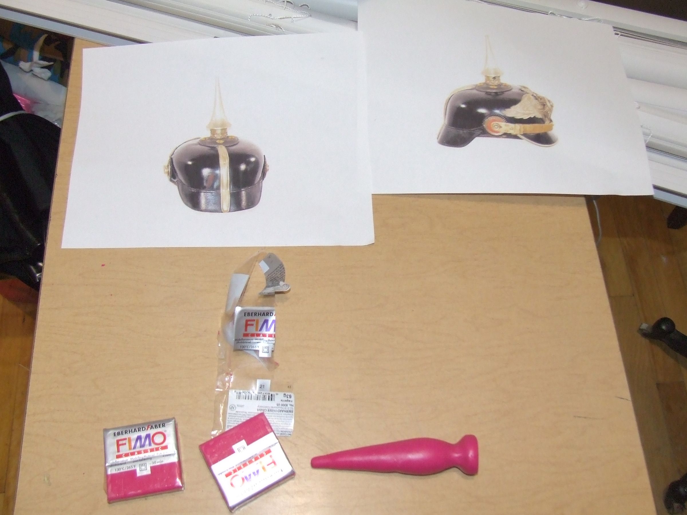 Homemade World War 1 German Picklehaube Helmets : 4 Steps