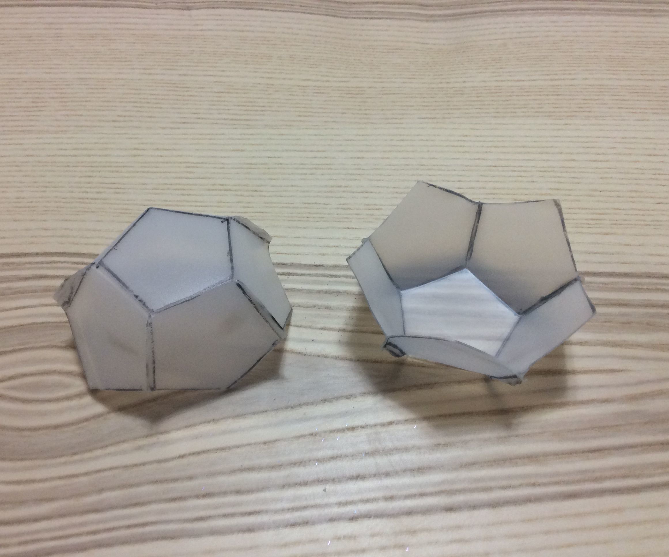 Up Cycle Plastic Milk Bottle Into Geometric Parts Dish
