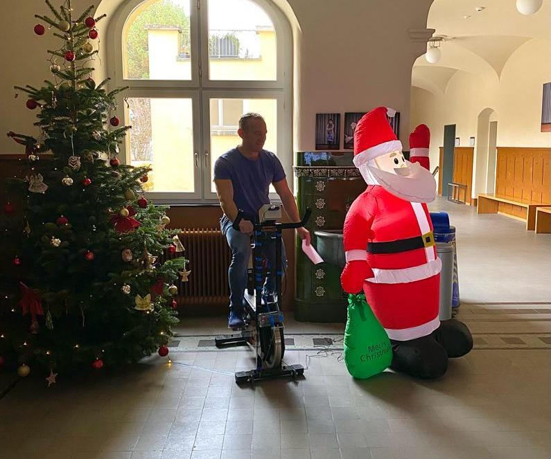 homemade spin bike