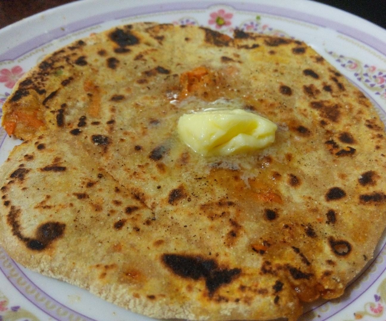 How to Make Carrot Parantha (Orange Parantha)