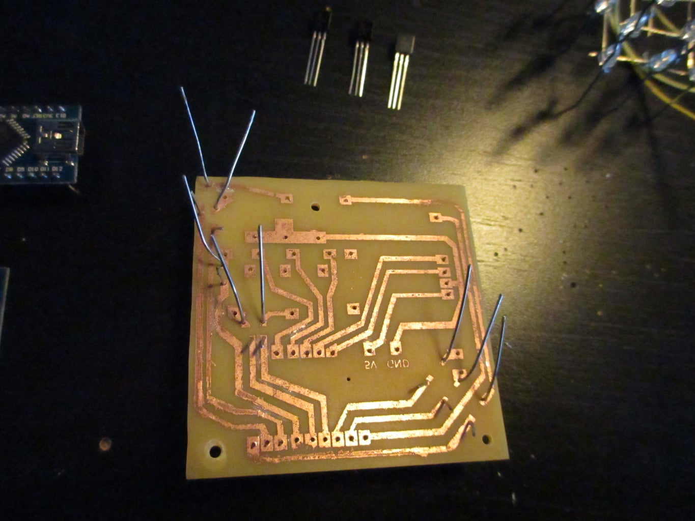 Motion Activated Lamp : 5 Steps Circuit Diagram