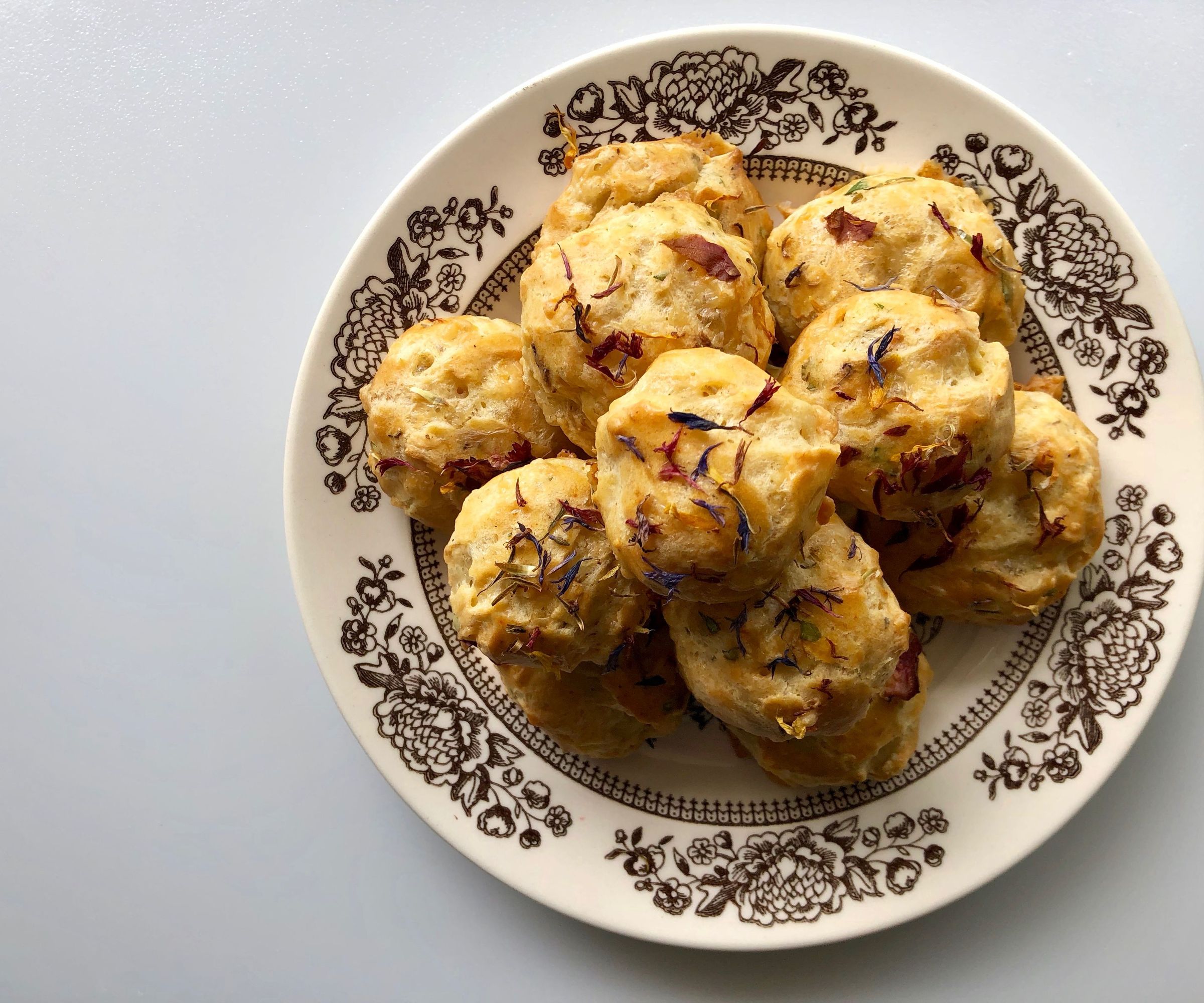 Cheese Puff Blossoms 