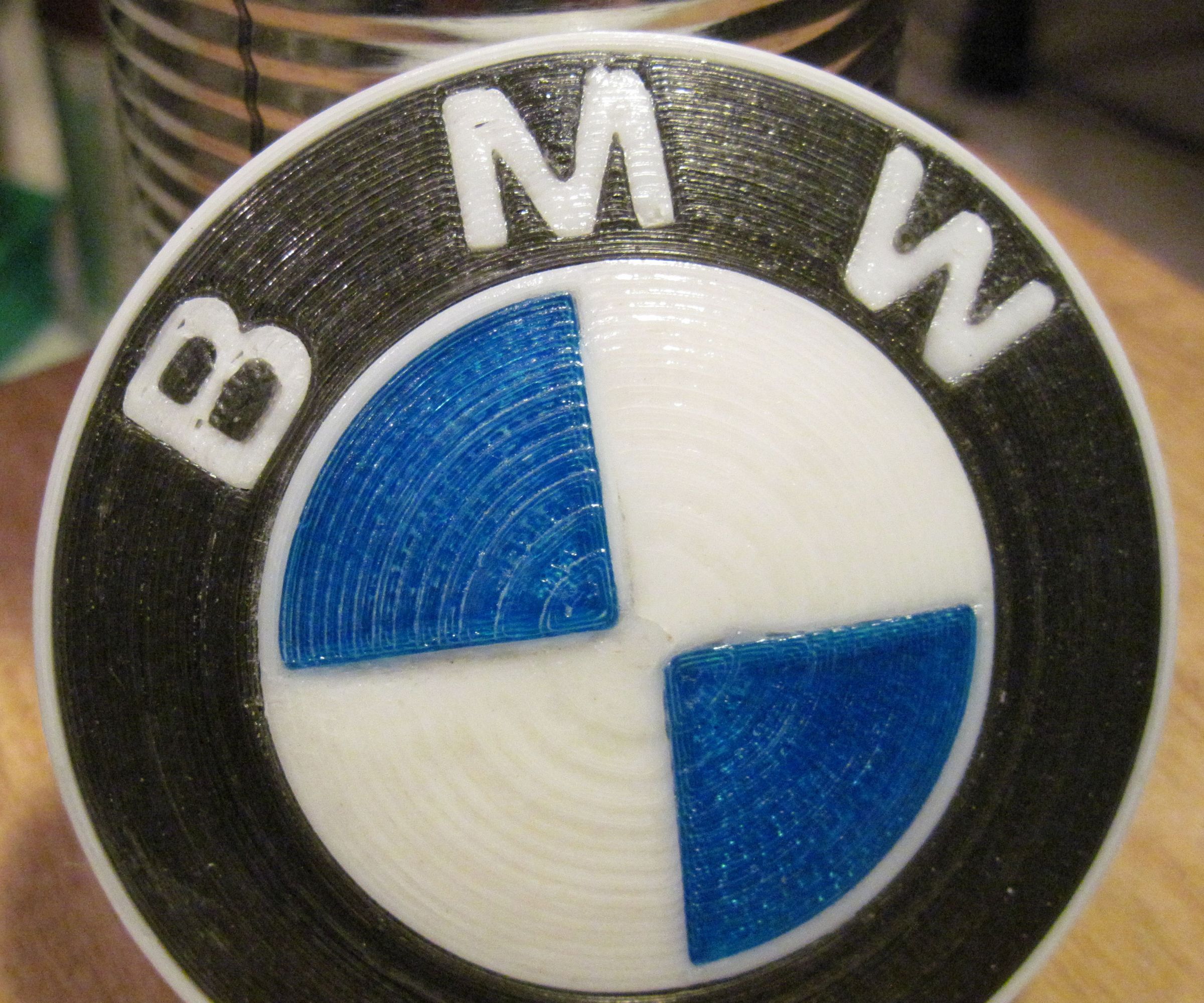 3D Printed BMW Roundel