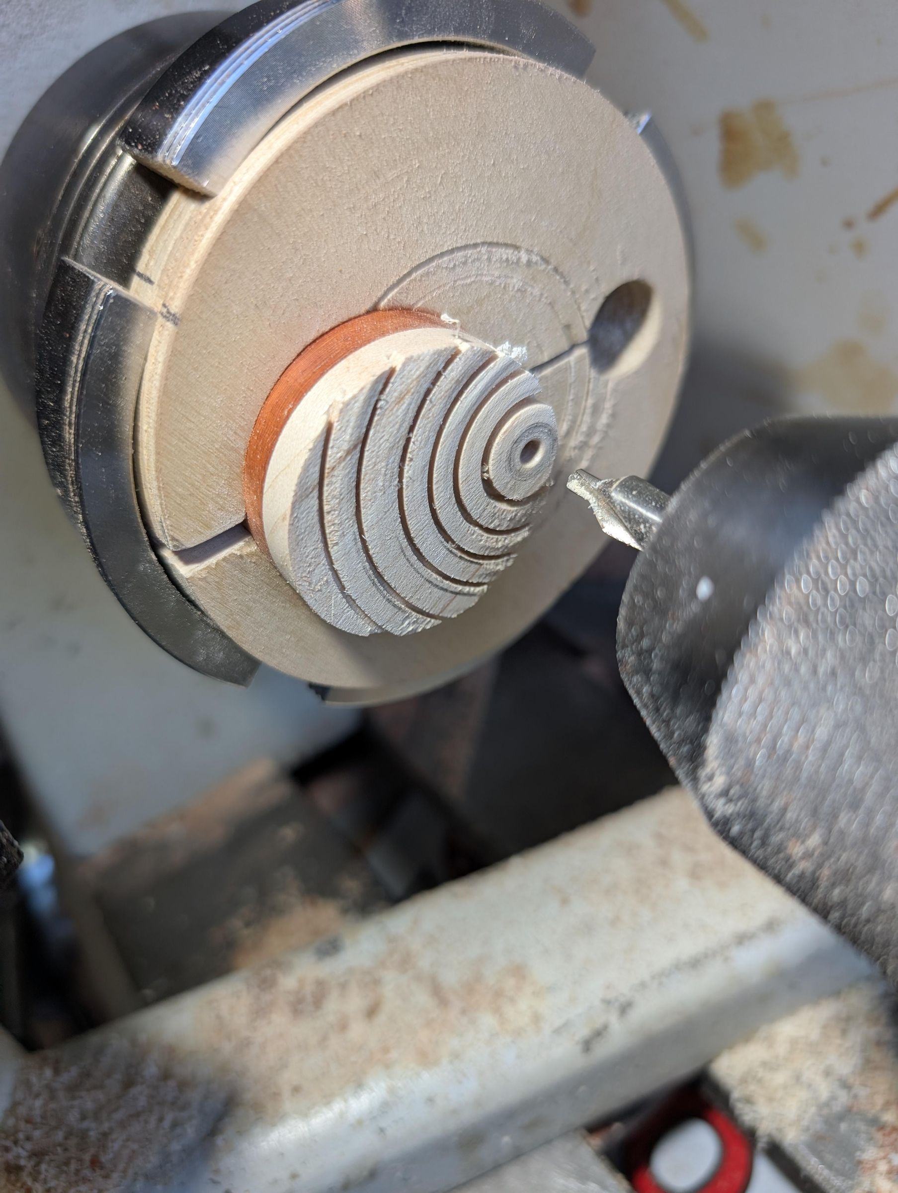 Turn Pendant on the Offset Side