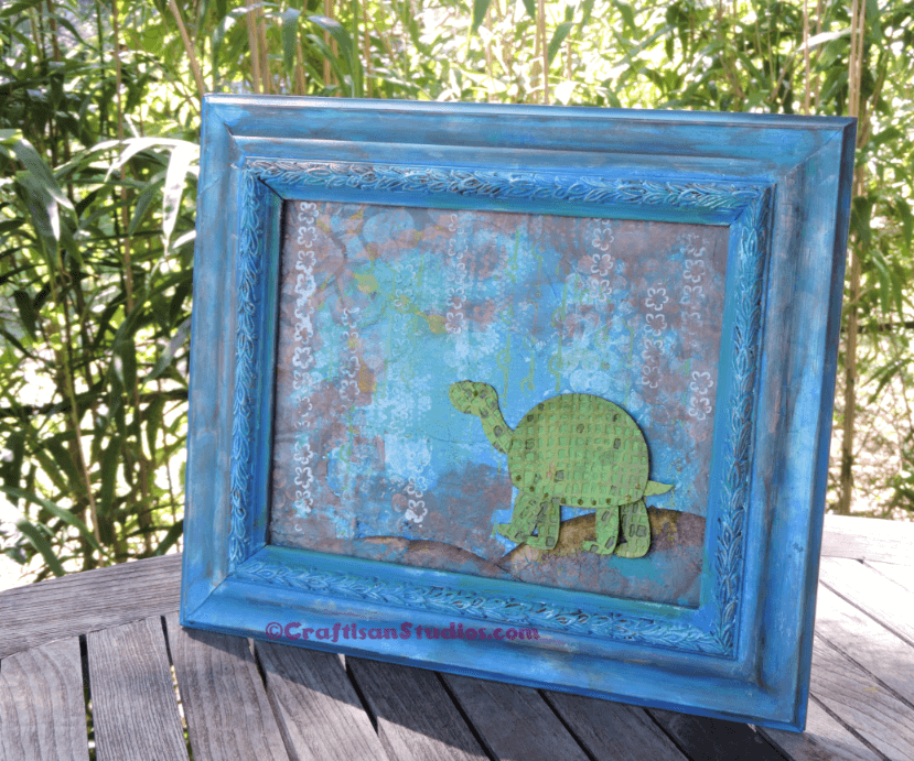 Turtle {Mixed Media}